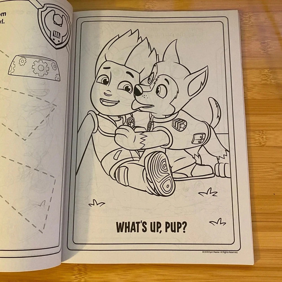 🆕 Paw Patrol Pup Heroes Jumbo Coloring Book - Picture 3 of 4